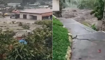 Përmbytje masive pas tërmeteve, një tjetër fatkeqësi natyrore godet Venezuelën
