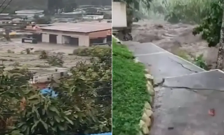 Përmbytje masive pas tërmeteve, një tjetër fatkeqësi natyrore godet Venezuelën