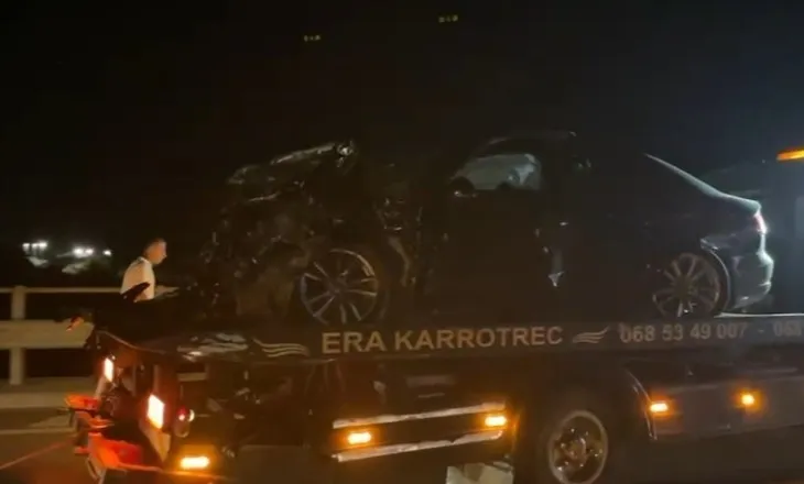 Përplasen dy makina pranë urës së Milotit, 4 të plagosur, një në gjendje të rëndë