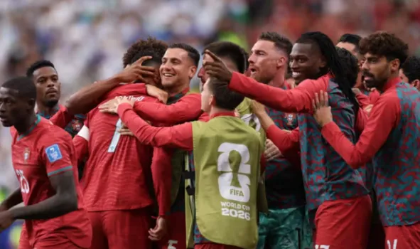 Portugalia “shpartallon” Uzbekistanin në Botëror, 5 gola në Teksas