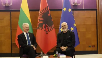 Presidenti i Lituanisë vizitë në Tiranë, takim me kryeministrin Rama, në fokus forcimi i marrëdhënieve mes 2 shteteve