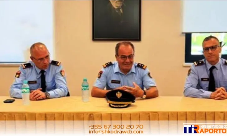 Prezantohet drejtori i ri i policisë në Shkodër, Dashamir Spaho merr zyrtarisht detyrën, pason Gentian Berberin