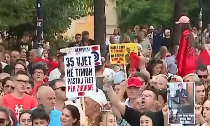 Protesta/ Bllokuan qarkullimin gjatë marshimit në rrugët e Tiranës, procedohen penalisht 11 persona