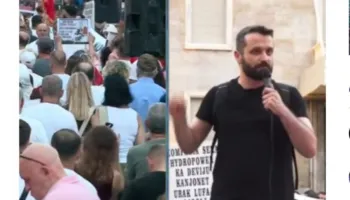 Protesta kundër qeverisë, aktivisti: Kriminelët janë brenda zyrës së Kryeministrisë, jo mes protestuesve