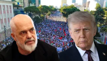 Protesta në Bulevard, Rama: Po tentojnë ta kthejnë Shqipërinë në fushëbetejë ata që janë kundër Presidentit Trump