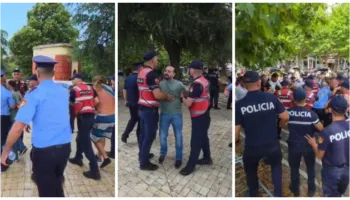 Protesta para Kuvendit/ Disa të shoqëruar, mes tyre Dritan Goxhaj