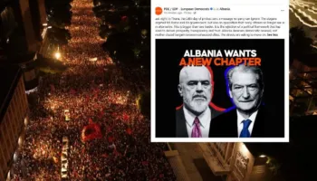 ‘Protestat, mesazh që asnjë parti nuk mund ta injorojë’, Demokratët Evropianë: Kundër Ramës dhe Berishës!