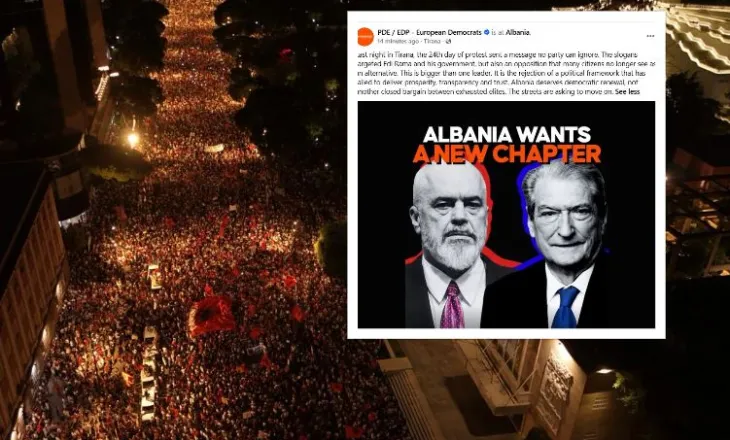 ‘Protestat, mesazh që asnjë parti nuk mund ta injorojë’, Demokratët Evropianë: Kundër Ramës dhe Berishës!