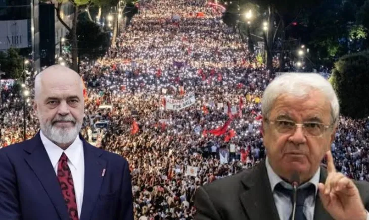 Protestat në Tiranë, Ngjela ‘godet’ Ramën: Kërkon të arrijë forcën e diktatorit, por kjo është lajthim…