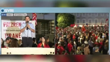 Protestuesi – Ramës: Kryeministri britanik e dha dorëheqjen, ti kur do e marrësh shembullin tij?