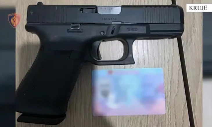 Qarkullonte i armatosur, arrestohet në rrethrrotullimin e Rinasit 31-vjeçari nga Lezha