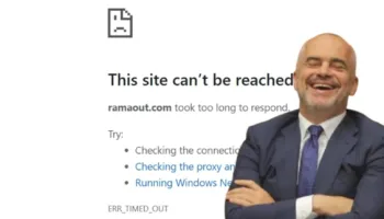 Qytetarët pro për “RamaOut”, faqja bllokohet pasi kalon 700 mijë nënshkrime