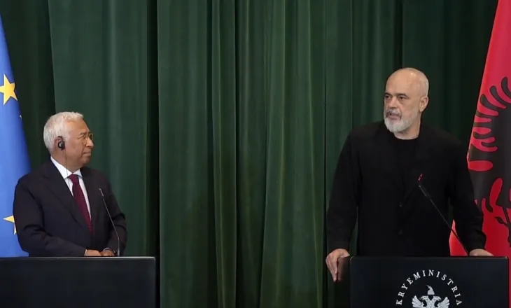 Rama konferencë me Antonio Costa: Kemi dakordësi 100% në të gjitha çështjet, kemi detyra për të përmbushur