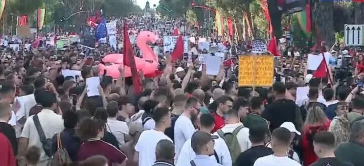 “Rama në burg, Berisha në burg”, dita e pestë e protestës së qytetarëve