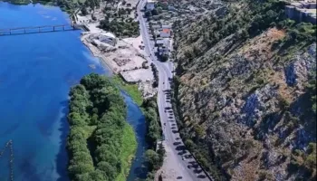 Rama publikon pamje nga kantieri i parkut të hyrjes së Shkodrës: Shëmbëlltyrë e vizionit transformues