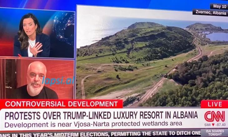 Rama shpërthen për Zvërnecin në CNN: Fake News! Fake News!
