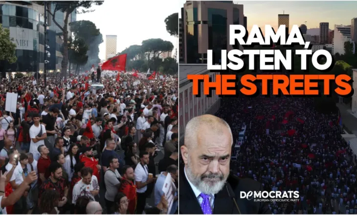 ‘Rama të dëgjojë me kujdes’, Partia Demokratike Evropiane për protestat masive në Tiranë: Sheshet sërish plot!
