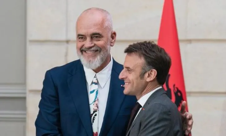 Rama vizitë në Francë, takohet me Macron