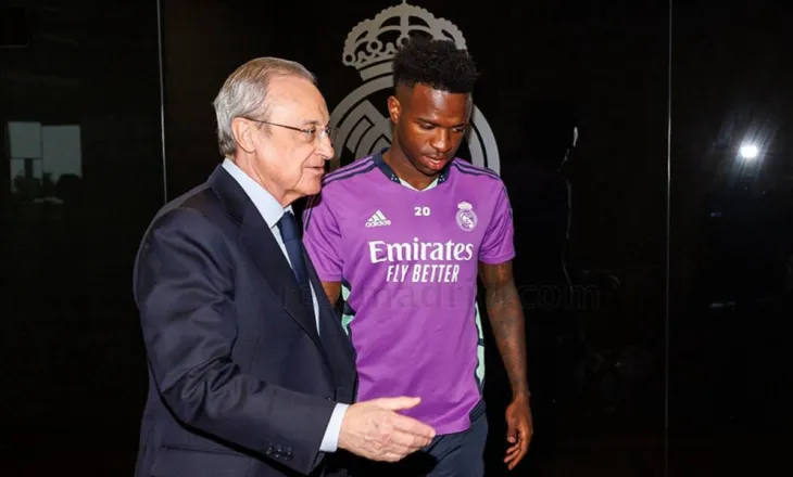 Real Madrid dhe Vinicius në dyshime, rinovimi i kontratës me brazilianin është në ngërç. Kupa e Botës do të ketë rol kyç