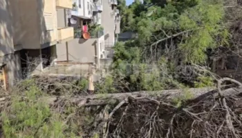 Rrëshqitje dherash në Currila, dëmtime në një pallat, evakuohen banorët