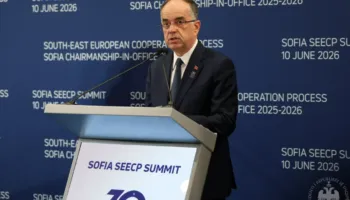 Samiti i Procesit të Bashkëpunimit të Evropës Juglindore në Sofje, Begaj takohet me presidenten bullgare: Mbetemi plotësisht të përkushtuar ndaj rrugës europiane