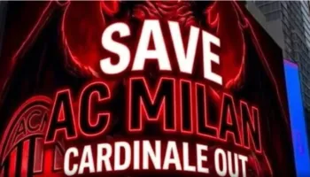 “Save AC Milan” dhe “Cardinale Out” në “Times Square”; tifozët kuqezinj e dërgojnë protestën në shtëpinë e pronarit