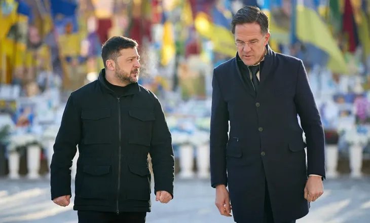 Shefi i NATO-s, Rutte mbërrin në Kiev në një vizitë të paparalajmëruar