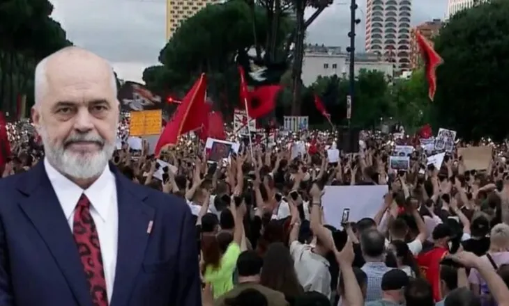 “Shëmbëlltyra e zezë”/ Rama për protestën: Disa dështakë të zemëruar, por…qytetarët do të fitojnë me Shqipërinë