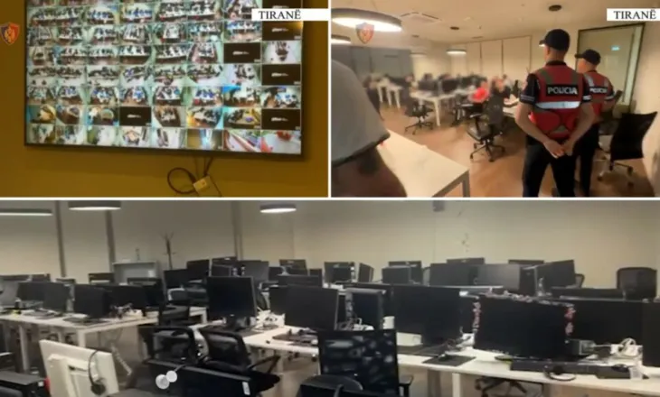 Shkatërrohet call center-i në Tiranë! Pranga 4 drejtuesve, ‘kapen mat’ 49 punonjës