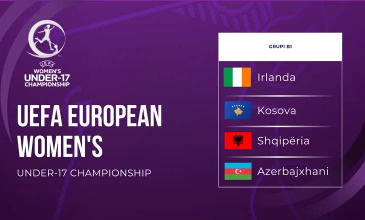 Shorti i Europianit U-17 për vajza/ Shqipëria mëson kundërshtarët, jemi në një grup me Kosovën