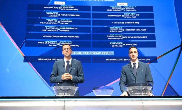 Shorti i UEFA-s, skuadrat shqiptare mësojnë rivalët e raundit të dytë