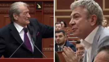 ‘Shpifje ordinere’/ Gjiknuri debat me Berishën, kreu i PD: Dil këtu dhe bëj be që s’ke qenë në Aruba
