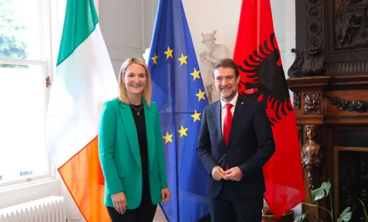 “Shqipëria hap së shpejti ambasadën e saj në Dublin”, ministri Hoxha pritet nga homologia e Irlandës