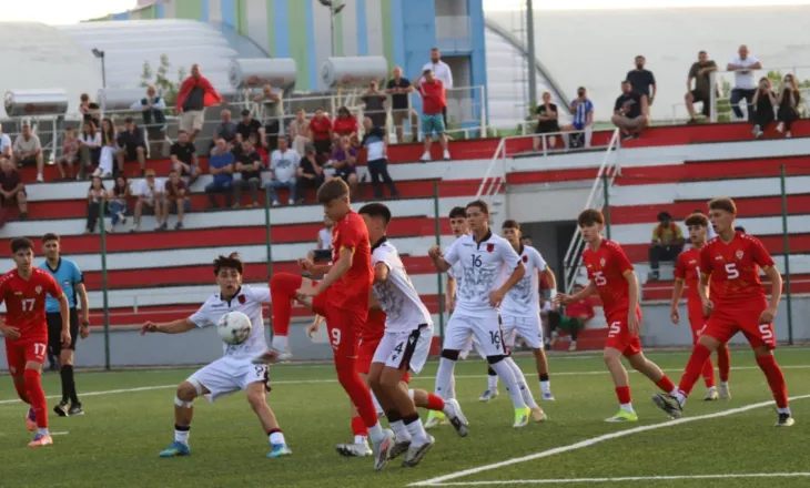 Shqipëria U-14 me fitore bindëse ndaj moshatarëve të Maqedonisë