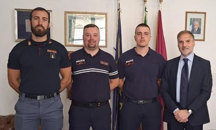 Siguria gjatë sezonit veror, Policia shqiptare në shërbim në Firence