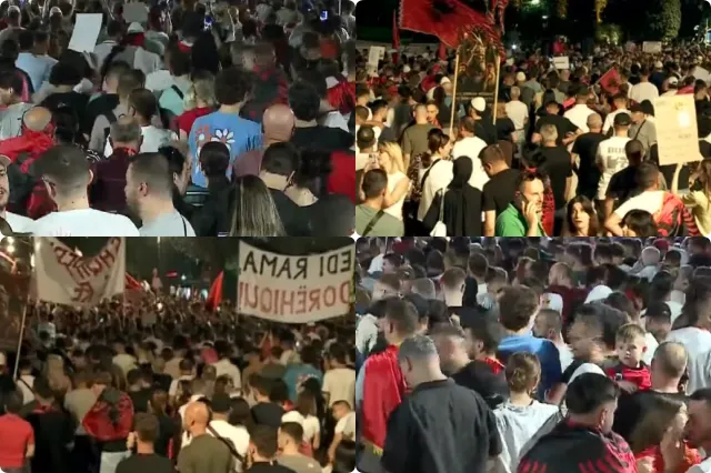“Sistemi shumëpartiak, ka dështuar”/ Protesta masive, aktivisti: Ne jemi Republikë Parlamentare, Rama sillet si mbret