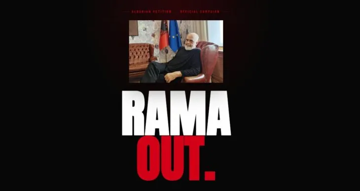 Slogan i qartë: ‘Rama Out’/ Merr përmasa galopante peticioni online, mblidhen afro 400 mijë firma për largimin e tij