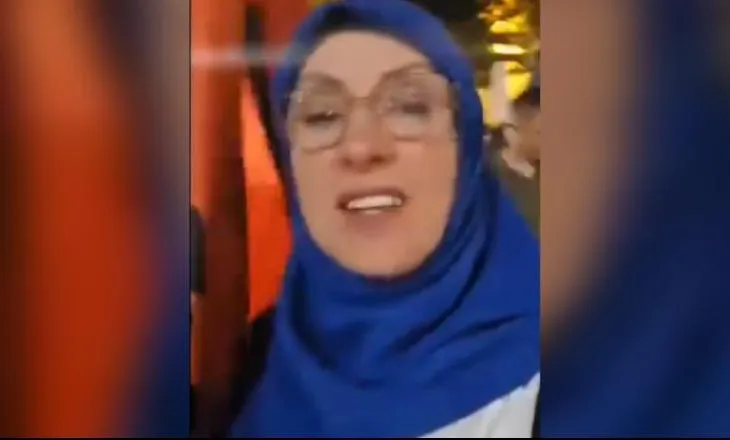 Spikerica e Iranit/ Ikballe Huduti në protestat e Tiranës, kërkon dorëheqjen e Edi Ramës