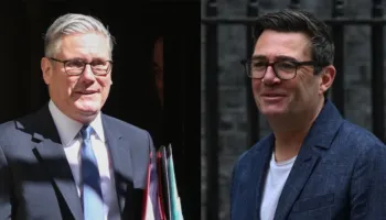 Starmer dhe Burnham takohen ndërsa Mbretëria e Bashkuar hyn në tranzicionin e lidershipit
