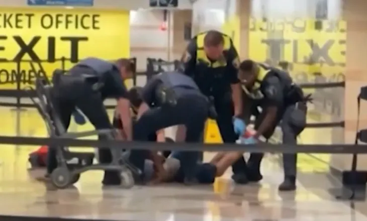 Sulm me thikë në stacionin e trenit në New York, 6 të plagosur, momenti kur arrestohet autori (VIDEO)