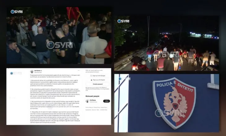 SYRI TV/ Pas reagimit të Ramës, Policia procedon 19 protestues të marshimit drejt Rinasit