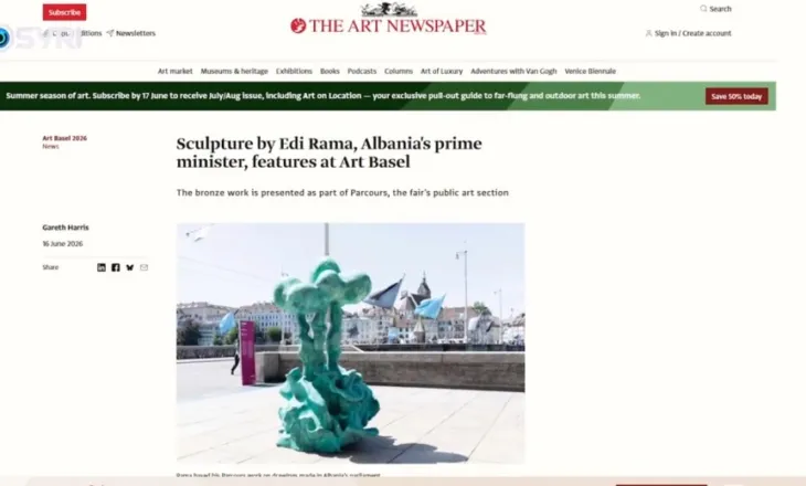 SYRI TV/ ‘The Art Newspaper’ artikull për Ramën, i kujton Ballukun: Kryeministër i akuzuar për korrupsion
