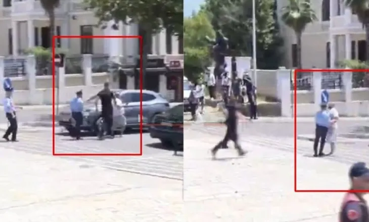 “Të q*fsha r*pt”/ Eskalon përplasja para Kuvendit, protestuesit godasin me vezë Braçen?