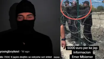 Thirrje për destabilizim dhe gjuhë urrejtjeje në rrjetet sociale nga të rinj me maska, pas protestës së Zvërnecit: 5 mijë euro kush jep informacion me emër e mbiemër për rojet private