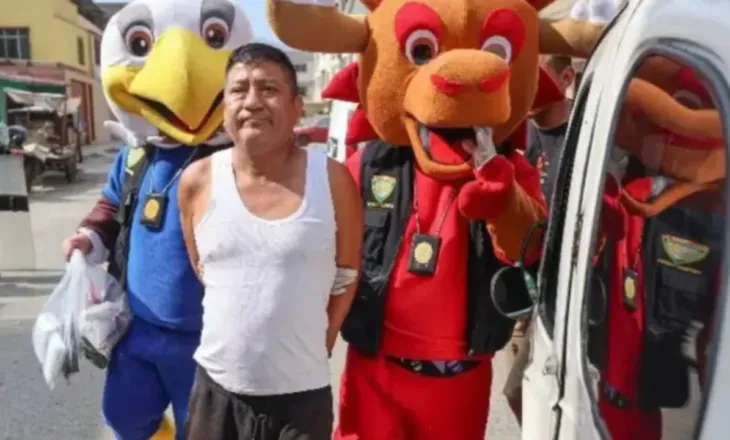 Tifoz i çmendur i futbollit, trafikanti i drogës arrestohet nga maskotat e Botërorit