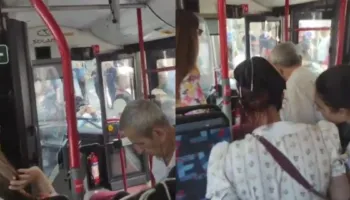 Tiranë/ Aksidentohet autobusi i trasnportit publik, disa të lënduar