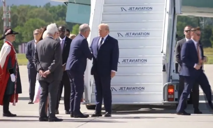 Trump mbërrin në Gjenevë, pritet të udhëtojë në Francë për samitin e G7-ës