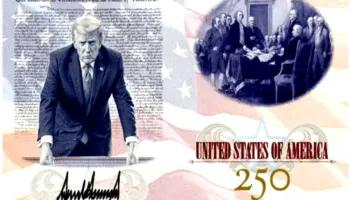 Trump zbulon pasaportën e re me portretin e tij: Mirë se vini, por silluni mirë