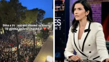 Tubime kundër qeverisjes/ Gazetarja e CNN ndan foto nga protestat e shqiptarëve për largimin e kryeministrit Edi Rama