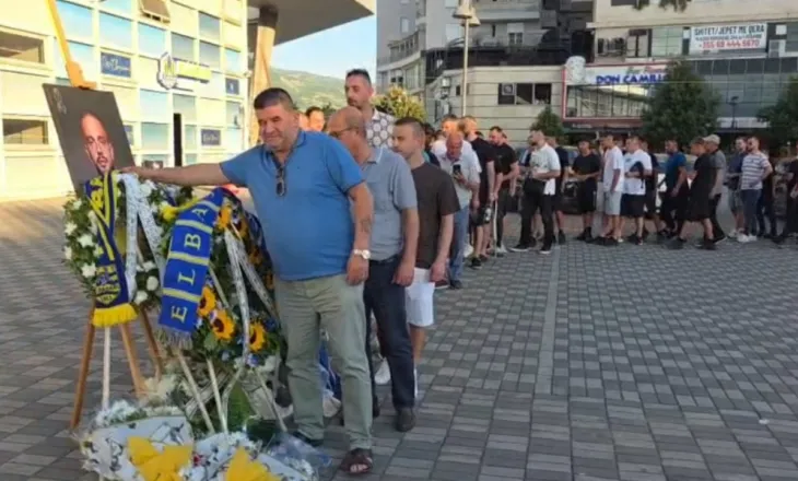 U nda tragjikisht nga jeta pas një aksidenti me makinë, qyteti i Elbasanit mban homazhet për futbollistin Fatjon Bunjaku